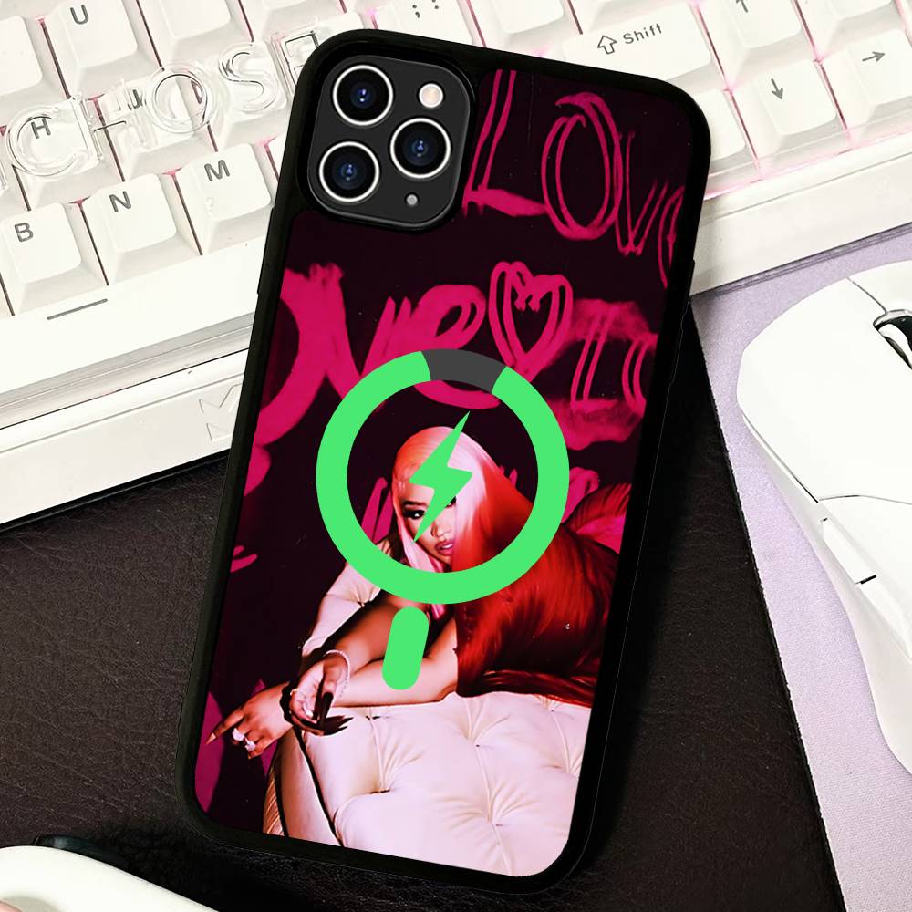 N-Nicki Singer Minaj For Magsafe Magnetic Wireless For IPhone 16 15 14 13 12 11 17 Pro Max Plus Phone Case iPhone 16 plus
N-Nicki Singer Minaj For Magsafe Magnetic Wireless For IPhone 16 15 14 13 12 11 17 Pro Max Plus Phone Case iPhone 16 plus