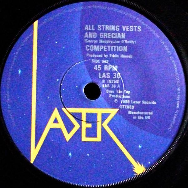 7inch Record COMPETITION All String Vests And Grecian Take LAS30 LASER 1980 UK Rock Used
7inch Record COMPETITION All String Vests And Grecian Take LAS30 LASER 1980 UK Rock Used