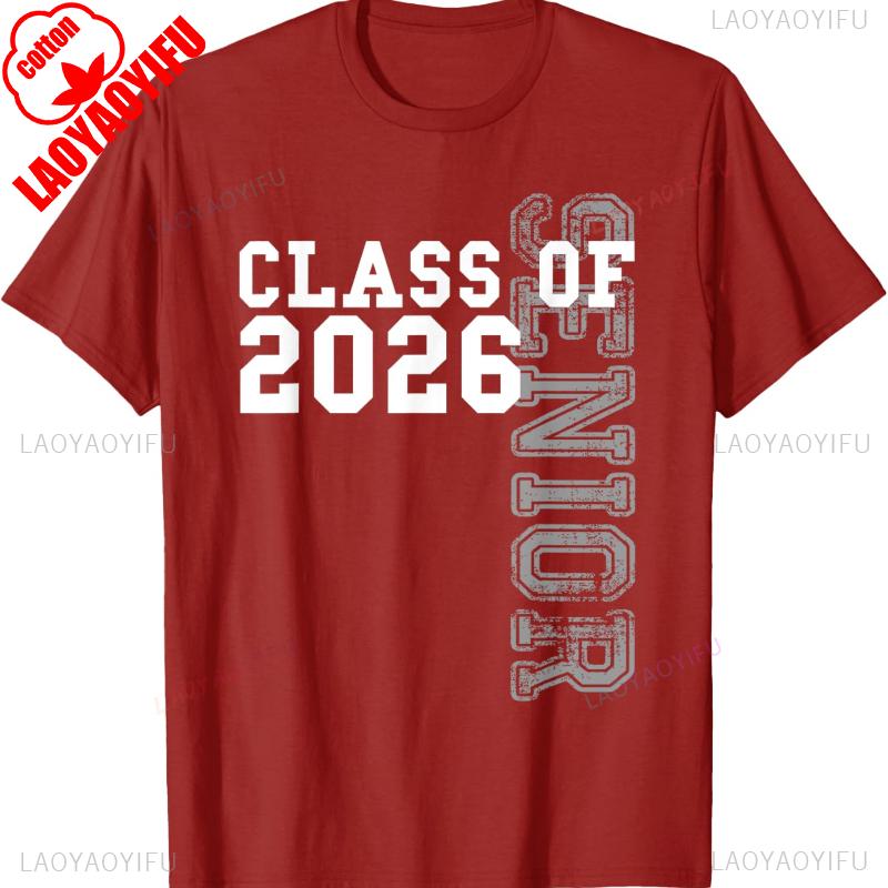 Class of Senior 2026 Graduation Student Simple Letters Graphic TShirts Commuter Allmatch Casual Style Regular Short Sleeve S
Class of Senior 2026 Graduation Student Simple Letters Graphic TShirts Commuter Allmatch Casual Style Regular Short Sleeve S
