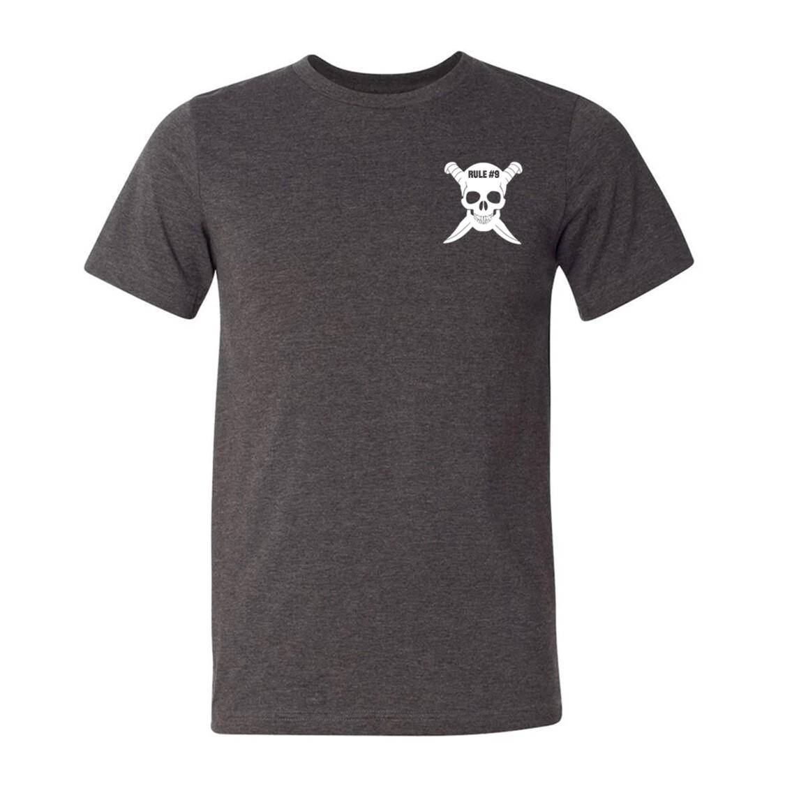 Rule #9: Always Carry a Knife Skull Dark Heather Gray Short Sleever AK T-Shirt L 5XL різнокольоровий
Rule #9: Always Carry a Knife Skull Dark Heather Gray Short Sleever AK T-Shirt L 5XL різнокольоровий