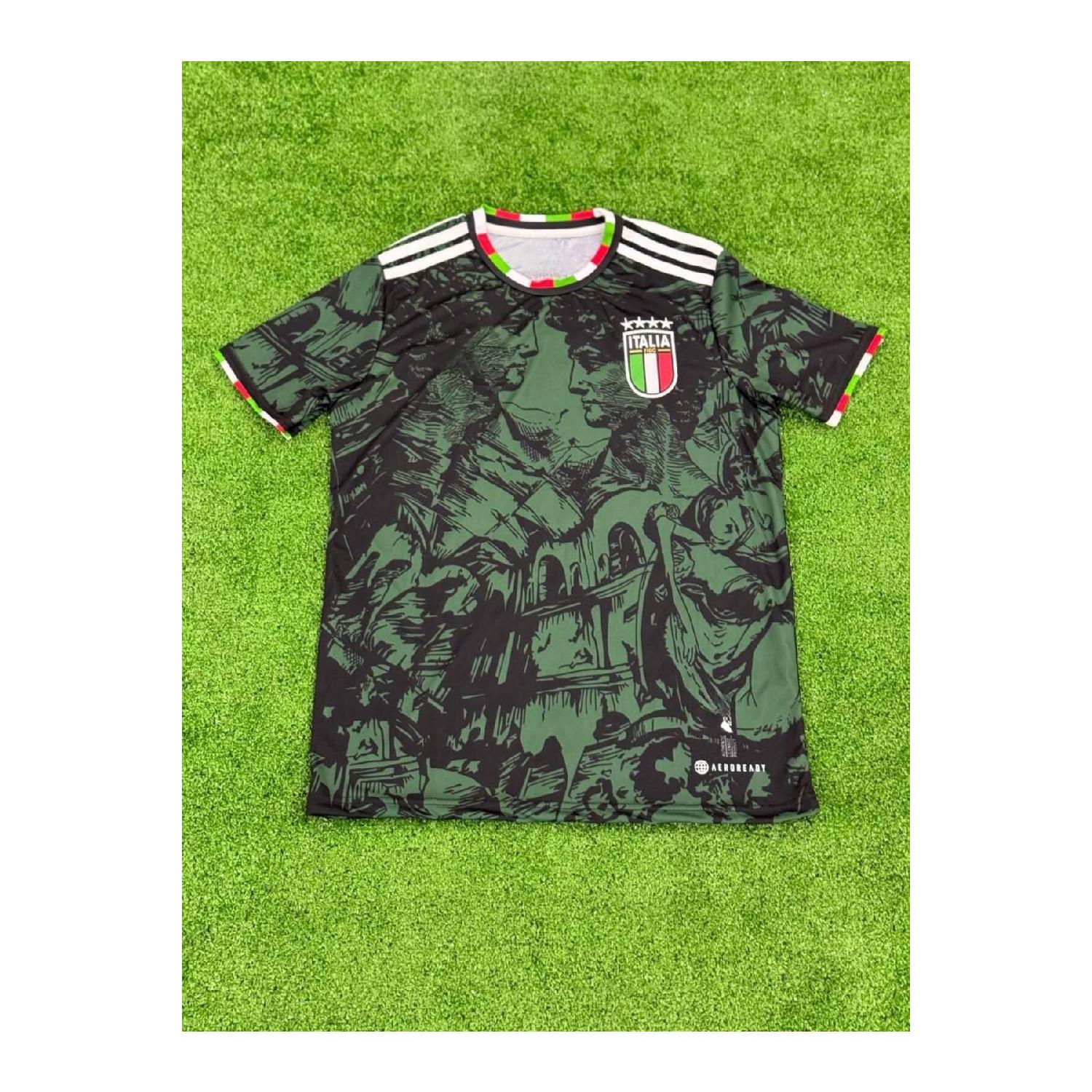 Футболка сборной Италии Rnesans специального дизайна 2023/24, новый сезон, зеленая футболка S чёрный
Футболка сборной Италии Rnesans специального дизайна 2023/24, новый сезон, зеленая футболка S чёрный