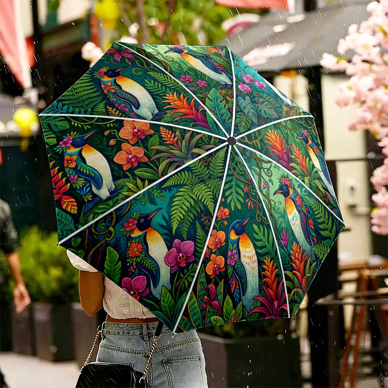 Bee Owl Crimson Bird Luna Moth Penguin Animal Umbrella for Outdoor Travel Use, Auto Open-Close 8-Rib Umbrella Exquisite Gift for Family and Friends
Bee Owl Crimson Bird Luna Moth Penguin Animal Umbrella for Outdoor Travel Use, Auto Open-Close 8-Rib Umbrella Exquisite Gift for Family and Friends
