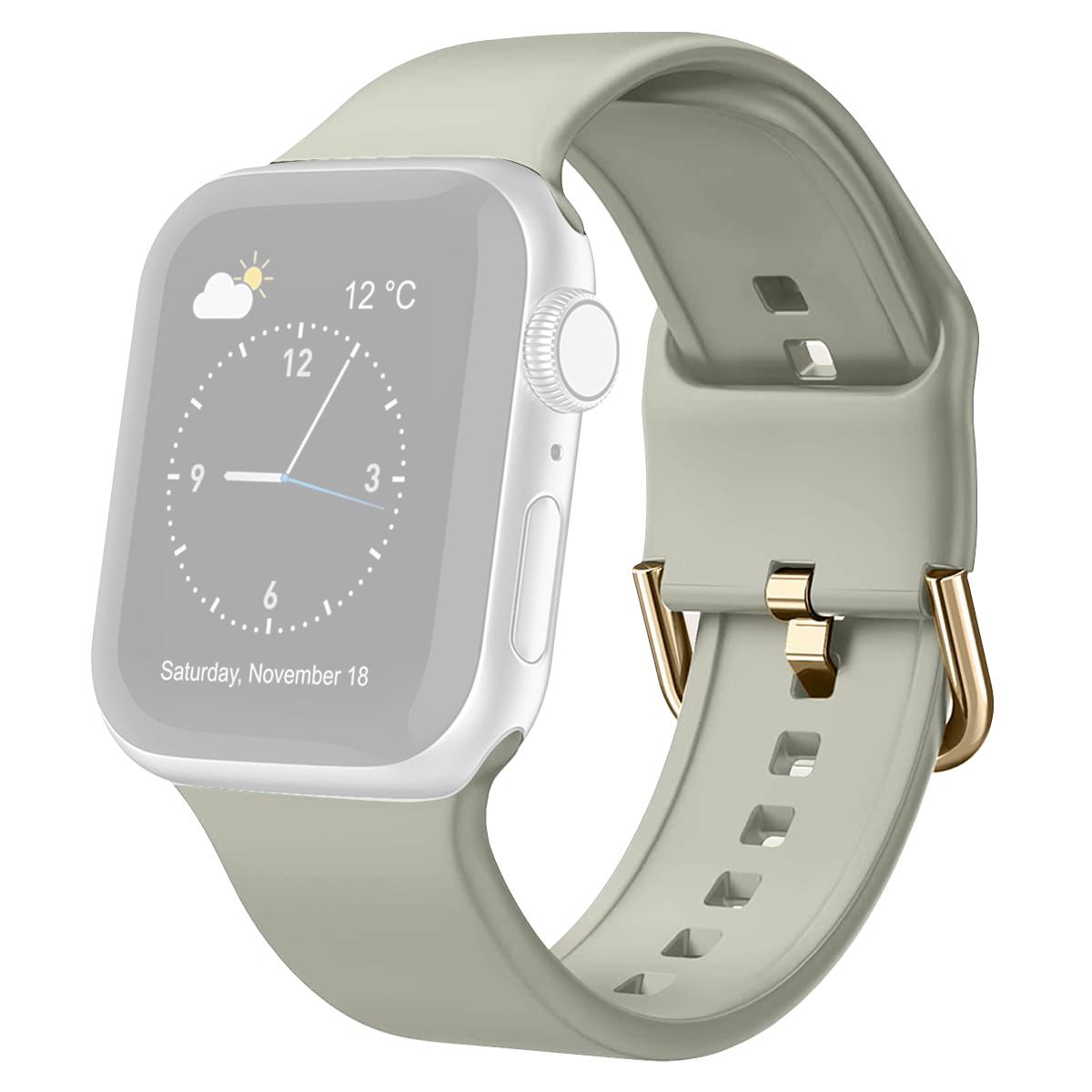 Ремінець для Apple Watch Series 10 42мм/9 8 7 41мм/SE (2023) SE (2022) SE 6 5 4 40мм/3 2 1 38мм Силіконовий ремінець для годинника Rock Grey
Ремінець для Apple Watch Series 10 42мм/9 8 7 41мм/SE (2023) SE (2022) SE 6 5 4 40мм/3 2 1 38мм Силіконовий ремінець для годинника Rock Grey