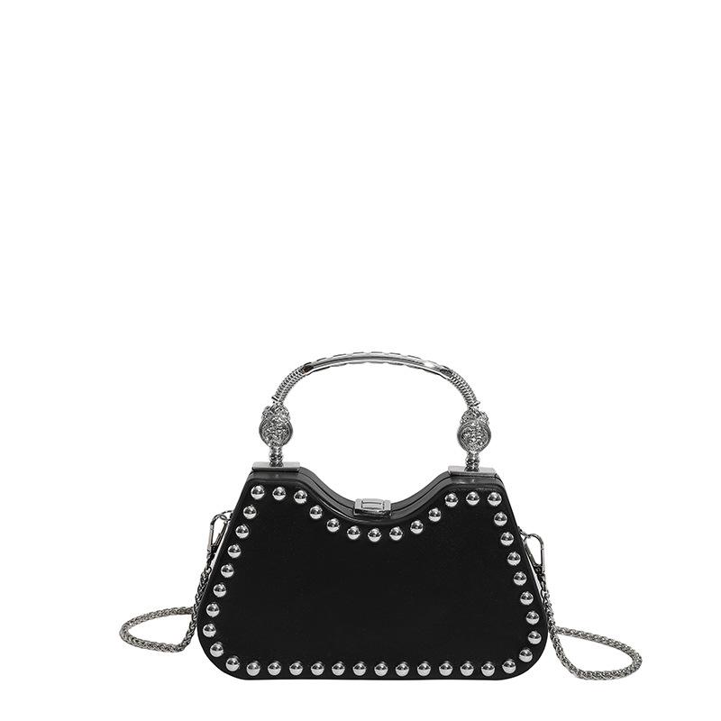 Women s 2026 Trendy Crossbody Rivet Chain Bag - High-Grade Fashion Small Square Handheld Box Bag 22x7x13cm
Women s 2026 Trendy Crossbody Rivet Chain Bag - High-Grade Fashion Small Square Handheld Box Bag 22x7x13cm