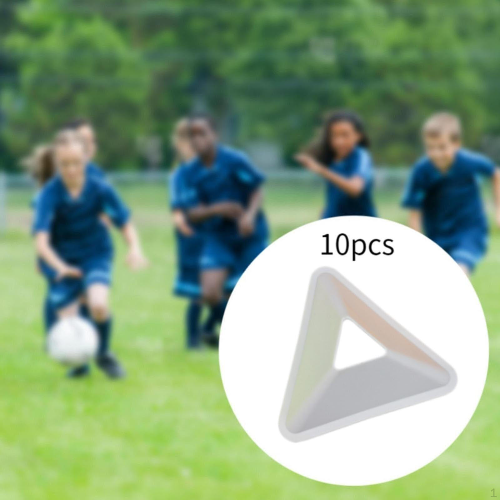 10 штук футбольных тренировочных конусов для ловкости Диск Треугольник
10 штук футбольных тренировочных конусов для ловкости Диск Треугольник