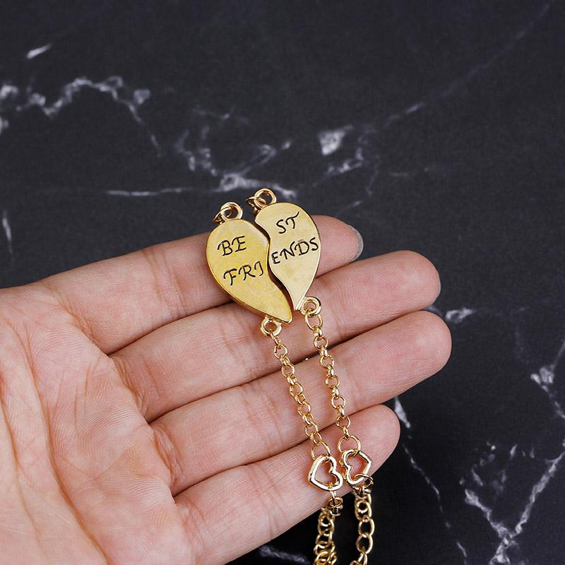 Women Girls Best Friends Heart Charm Design Bracelet Fashion BFF Chain Bangle Jewelry for Soul Sister золотой
Women Girls Best Friends Heart Charm Design Bracelet Fashion BFF Chain Bangle Jewelry for Soul Sister золотой