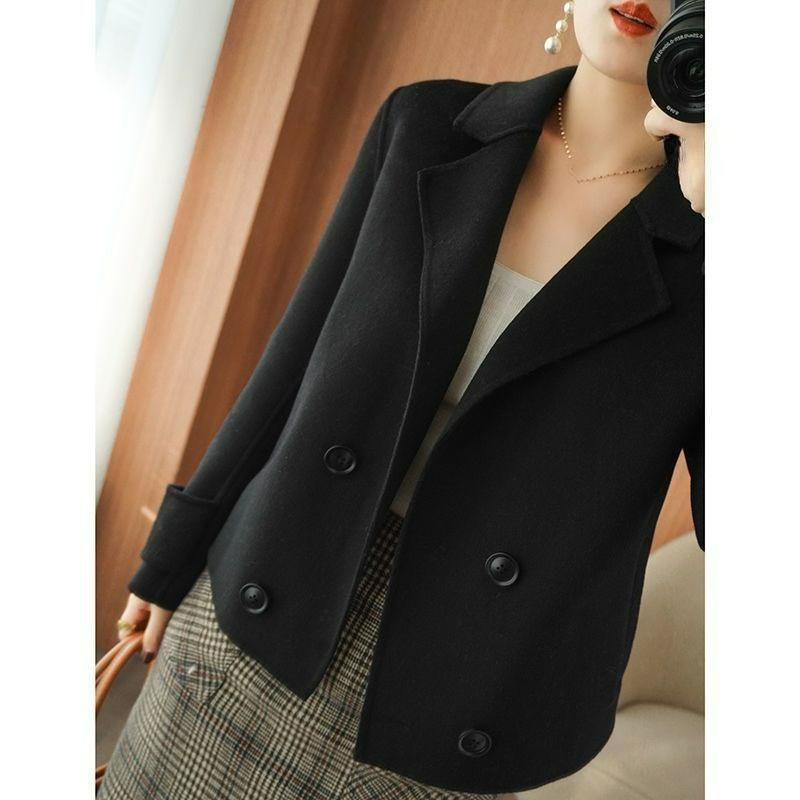 Single-sided Woolen Coat Women s Short Fashion Casual Small Suit Woolen Coat Short XXL
Single-sided Woolen Coat Women s Short Fashion Casual Small Suit Woolen Coat Short XXL