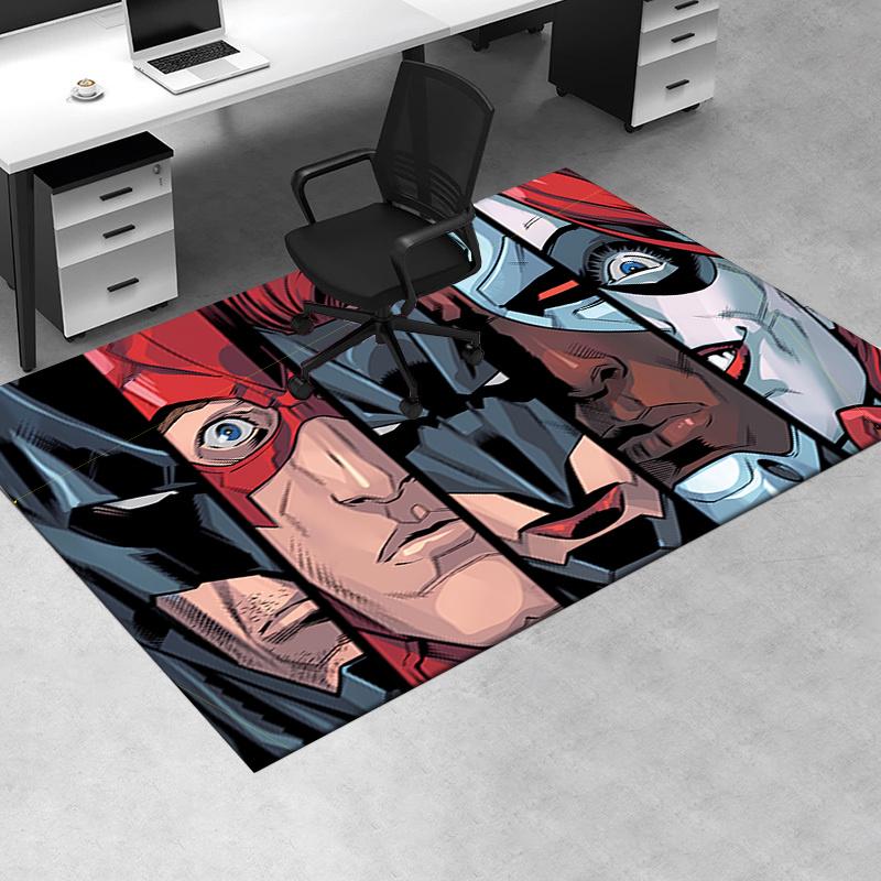Superhero Faces Comic Book Art Print Poster Office Mat Home Decor Office Desk Chair Rugs Chair Carpet for office Chair Mat Gift For Hallowee 60cm by 90cm
Superhero Faces Comic Book Art Print Poster Office Mat Home Decor Office Desk Chair Rugs Chair Carpet for office Chair Mat Gift For Hallowee 60cm by 90cm