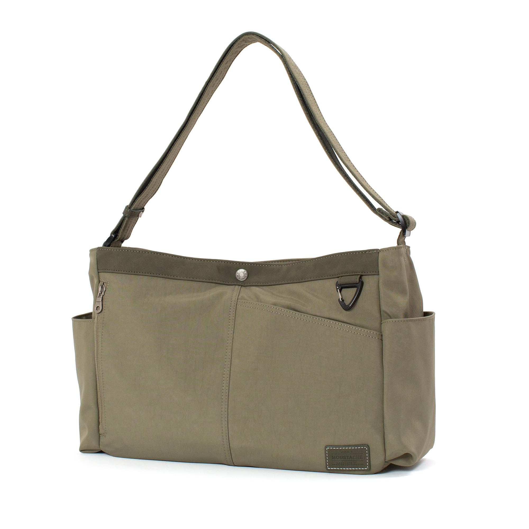 Moustache Nylon Shoulder A4 Khaki JVJ-4111 Bag, Horizontal, Size,
Moustache Nylon Shoulder A4 Khaki JVJ-4111 Bag, Horizontal, Size,