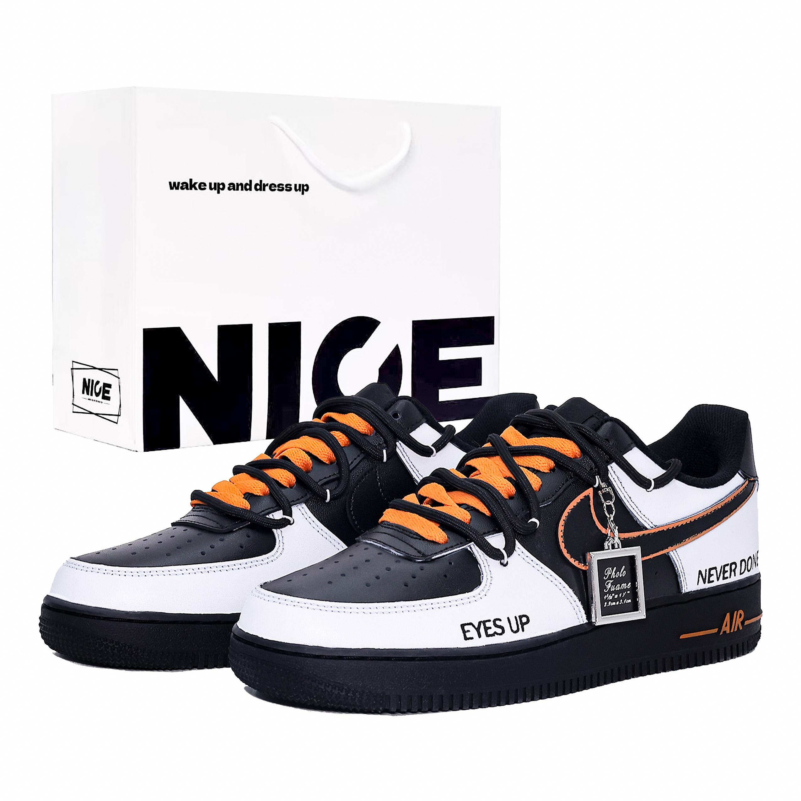 Nike Air Force 1 Cushioning, Wear Resistant Low top Skateboard Shoes Unisex Black White CW2288-001(Team1375-BAG) 41
Nike Air Force 1 Cushioning, Wear Resistant Low top Skateboard Shoes Unisex Black White CW2288-001(Team1375-BAG) 41