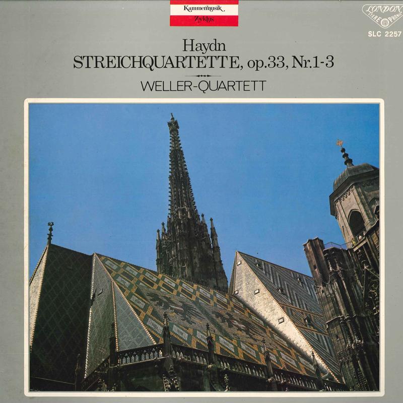 LP Record WELLER QUARTETT - Haydn Streichquartette, Op.33, Nr.1 SLC2257 LONDON 1972 Japan Classical Used
LP Record WELLER QUARTETT - Haydn Streichquartette, Op.33, Nr.1 SLC2257 LONDON 1972 Japan Classical Used