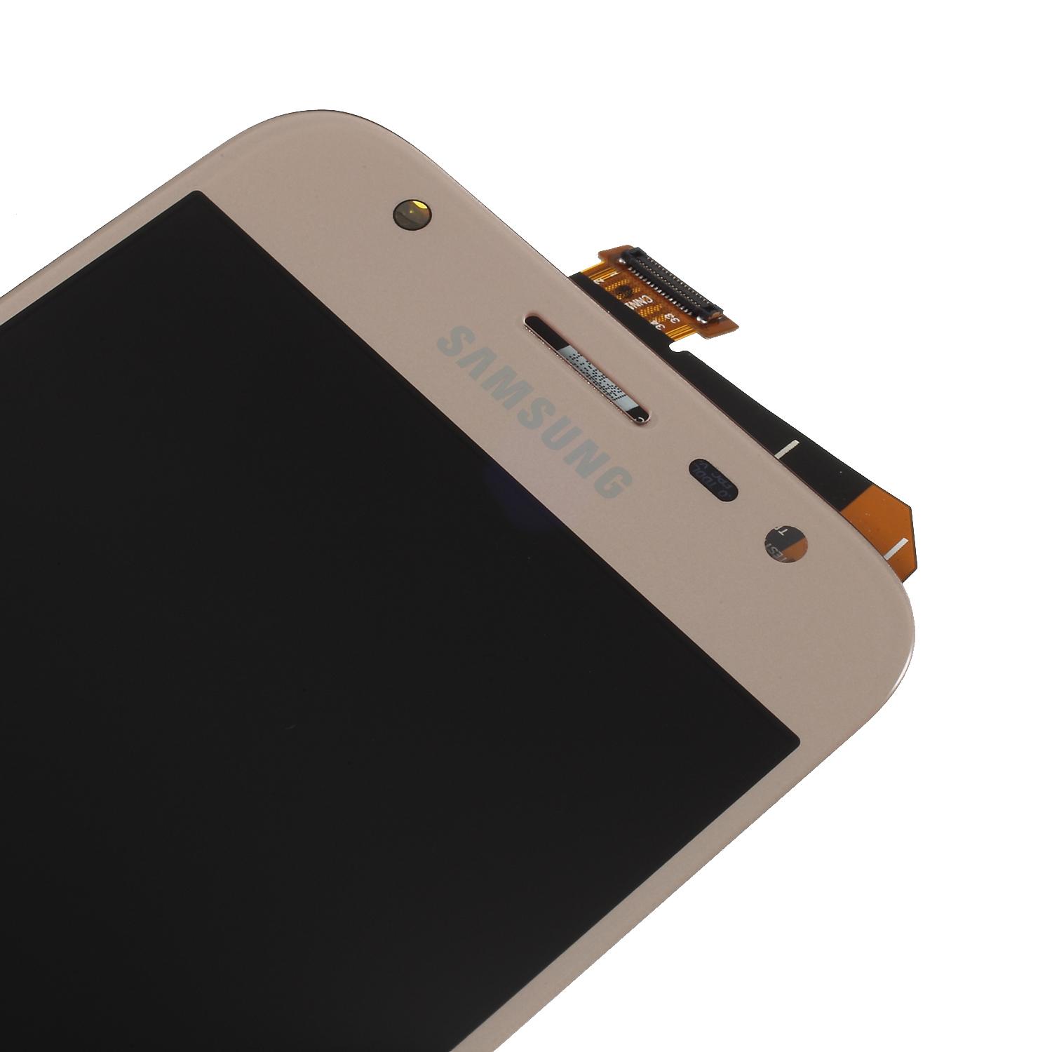 LCD Screen and Digitizer Assembly Replacement with Screen Brightness IC (TFT Version) for Samsung Galaxy J3 (2017) J330 Gold
LCD Screen and Digitizer Assembly Replacement with Screen Brightness IC (TFT Version) for Samsung Galaxy J3 (2017) J330 Gold
