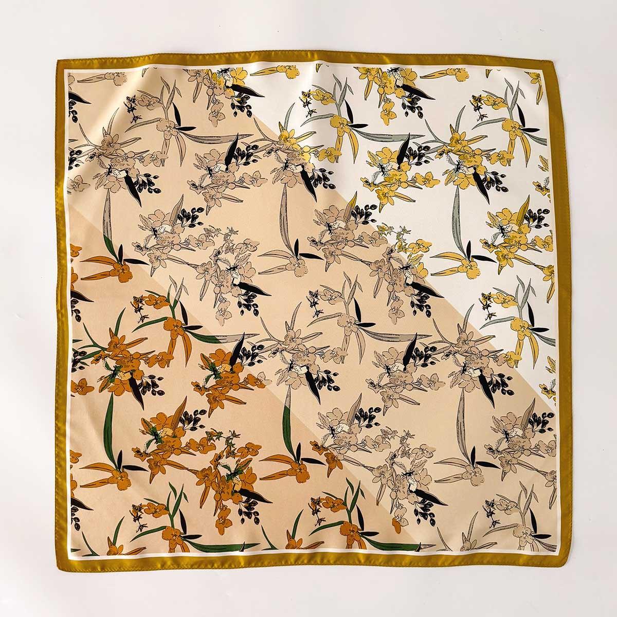 100 Natural Twill Silk Scarf for Women Neck Double side Female Foulard Headband Shawl Wrap Square Hijab Bandana Scarves Twill Silk 65x65cm
100 Natural Twill Silk Scarf for Women Neck Double side Female Foulard Headband Shawl Wrap Square Hijab Bandana Scarves Twill Silk 65x65cm