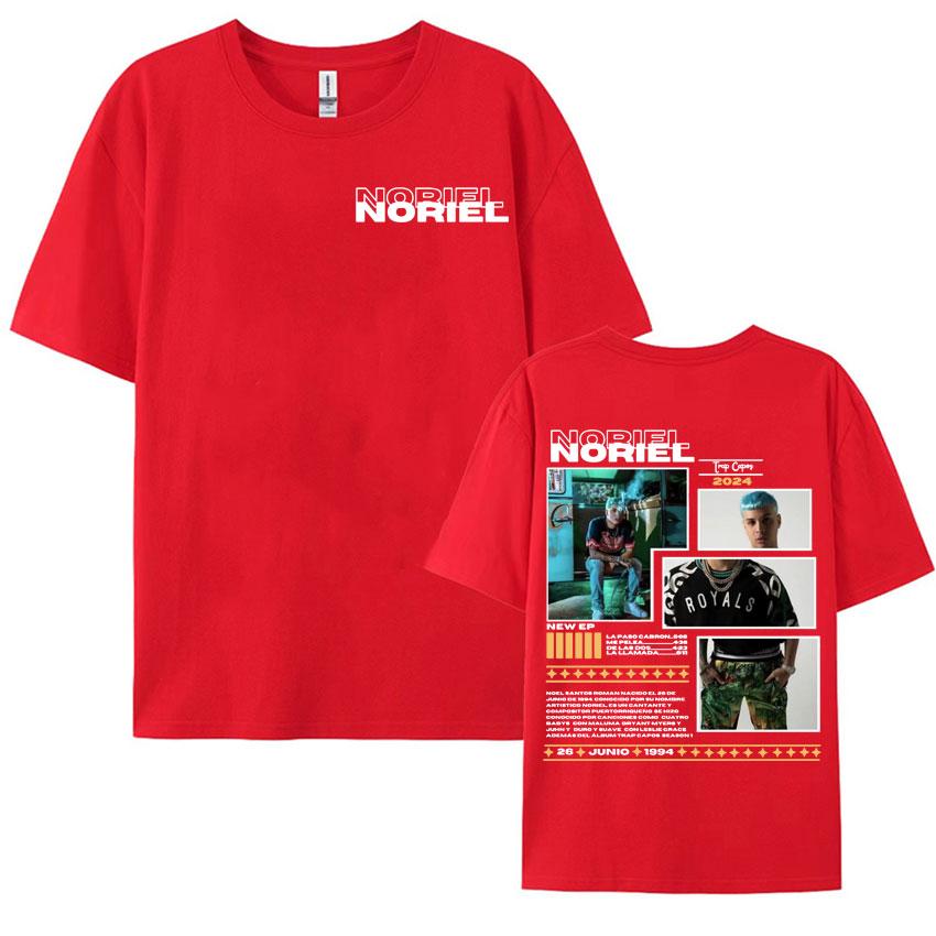 Rapper Noriel Album Tour Cover Tshirts for Men Women Hip Hop Pop Music Harajuku Y2k T Shirt Male High Quality Oversized Tshirt S
Rapper Noriel Album Tour Cover Tshirts for Men Women Hip Hop Pop Music Harajuku Y2k T Shirt Male High Quality Oversized Tshirt S