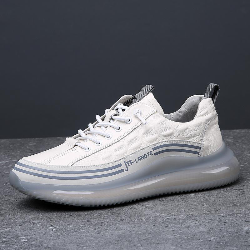 Модные роскошные кроссовки из коровьей кожи на платформе для мужчин, дизайнерская легкая мужская обувь с мягкой подошвой, модная повседневная спортивная обувь для мужчин 38
Модные роскошные кроссовки из коровьей кожи на платформе для мужчин, дизайнерская легкая мужская обувь с мягкой подошвой, модная повседневная спортивная обувь для мужчин 38