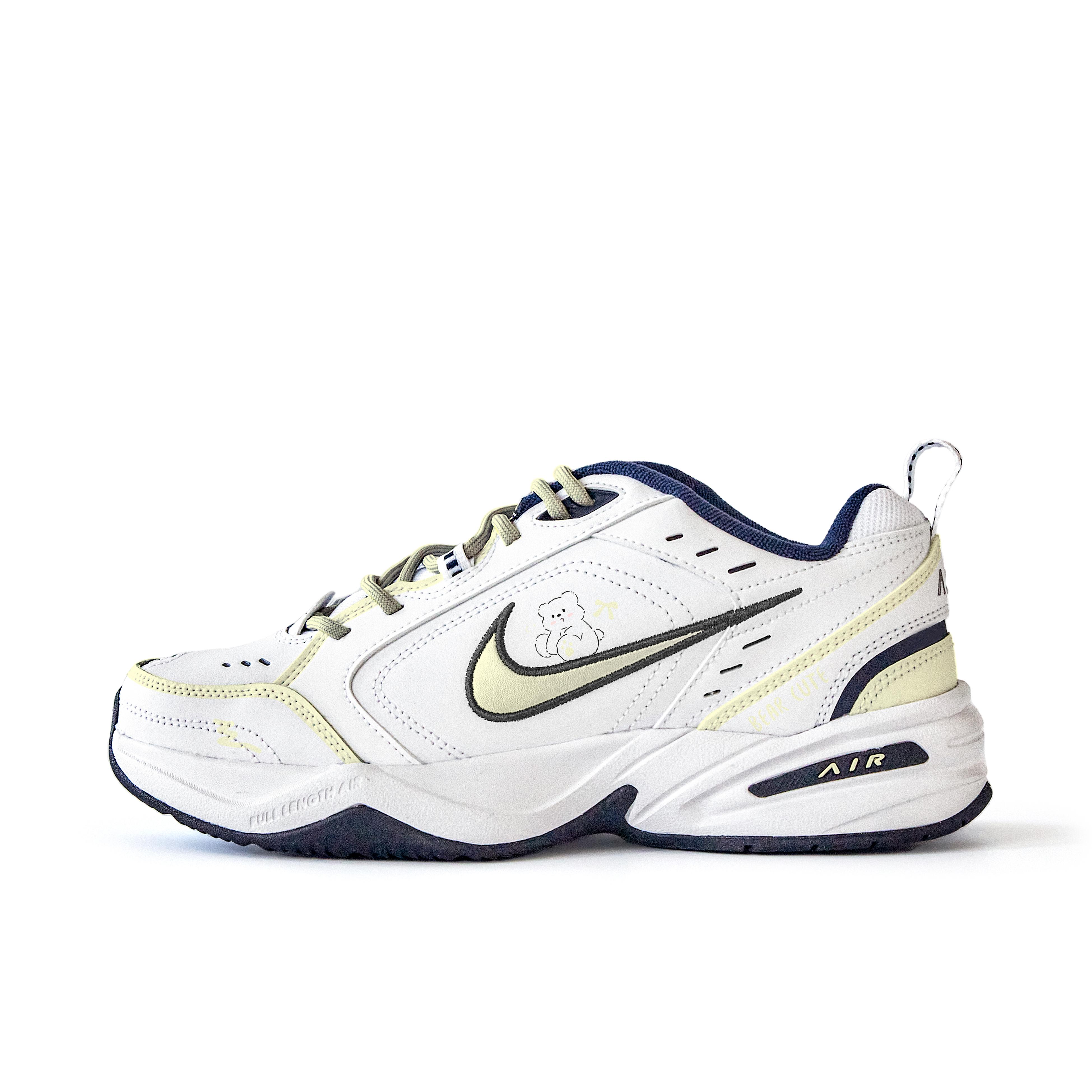 Nike Air Monarch 4 Slip Resistant Abrasion Resistant Low top Chunky Sneakers Unisex White Yellow 415445-102 (Team746-) 45
Nike Air Monarch 4 Slip Resistant Abrasion Resistant Low top Chunky Sneakers Unisex White Yellow 415445-102 (Team746-) 45