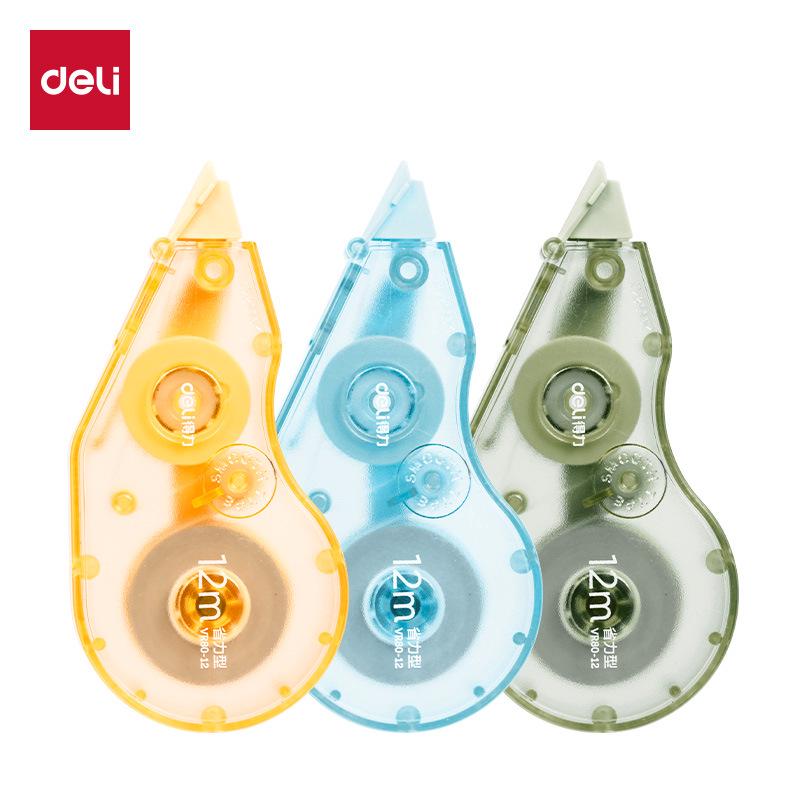 Deli VR80-12 Effort-Saving Fashionable Correction Tape for Students, White-Out for Mistakes
Deli VR80-12 Effort-Saving Fashionable Correction Tape for Students, White-Out for Mistakes
