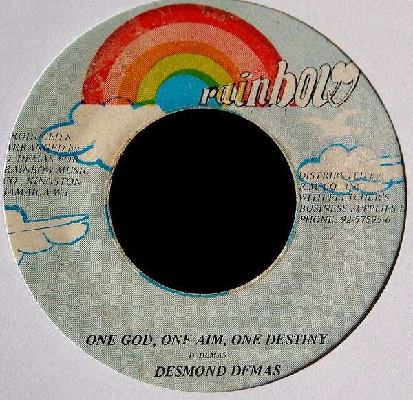 7-дюймовая пластинка DESMOND DEMAS One Aim One God One Destiny NONE Rainbow Ямайка Регги Ска Даб Б/У
7-дюймовая пластинка DESMOND DEMAS One Aim One God One Destiny NONE Rainbow Ямайка Регги Ска Даб Б/У