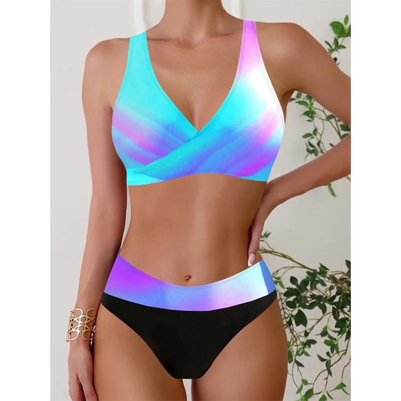 New plus size printed split bikini women s sports swimsuit women 5XL фіолетовий
New plus size printed split bikini women s sports swimsuit women 5XL фіолетовий