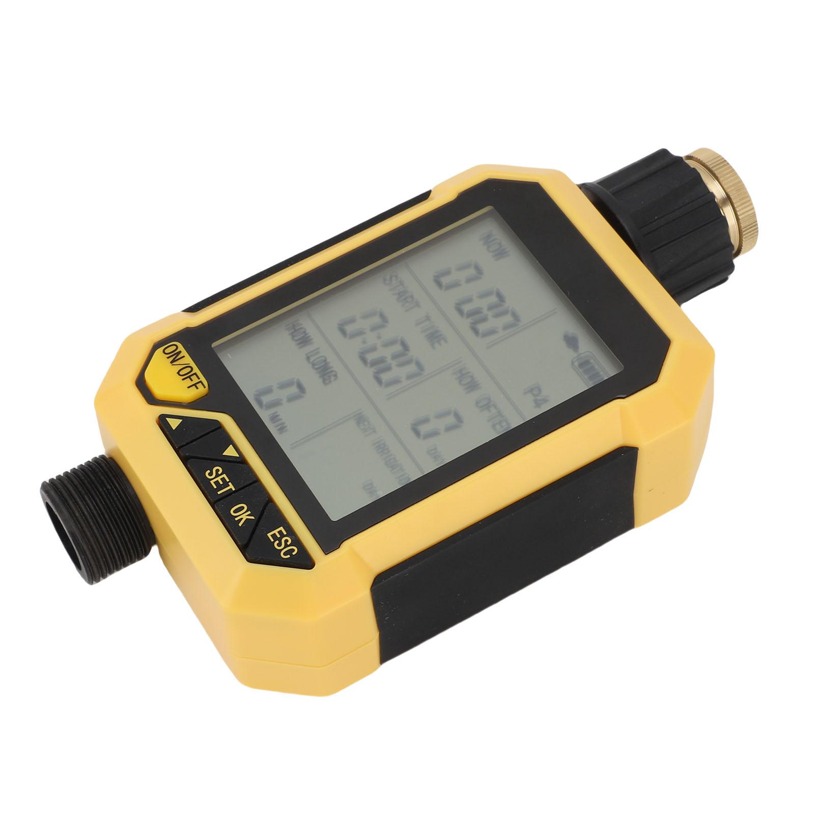Sprinkler Timer Programmable Water Timer for Garden Hose Manual Automatic Watering System Digital Irrigation for Yard Lawn
Sprinkler Timer Programmable Water Timer for Garden Hose Manual Automatic Watering System Digital Irrigation for Yard Lawn