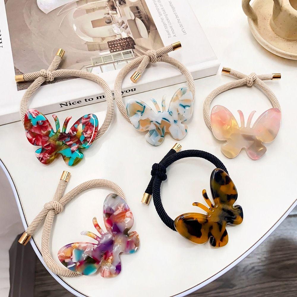 Acetic Acid Sweet Hair Tie High Elastic Cute Rubber Band French Butterfly Hair Rope Children style3
Acetic Acid Sweet Hair Tie High Elastic Cute Rubber Band French Butterfly Hair Rope Children style3