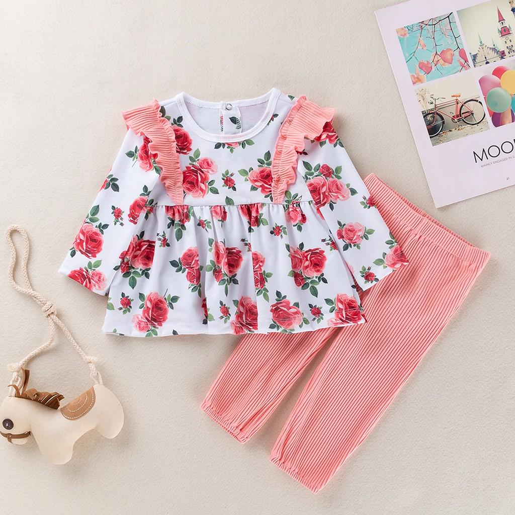 Топы с длинными рукавами и принтом для новорожденных девочек + брюки, одежда, костюм
Топы с длинными рукавами и принтом для новорожденных девочек + брюки, одежда, костюм