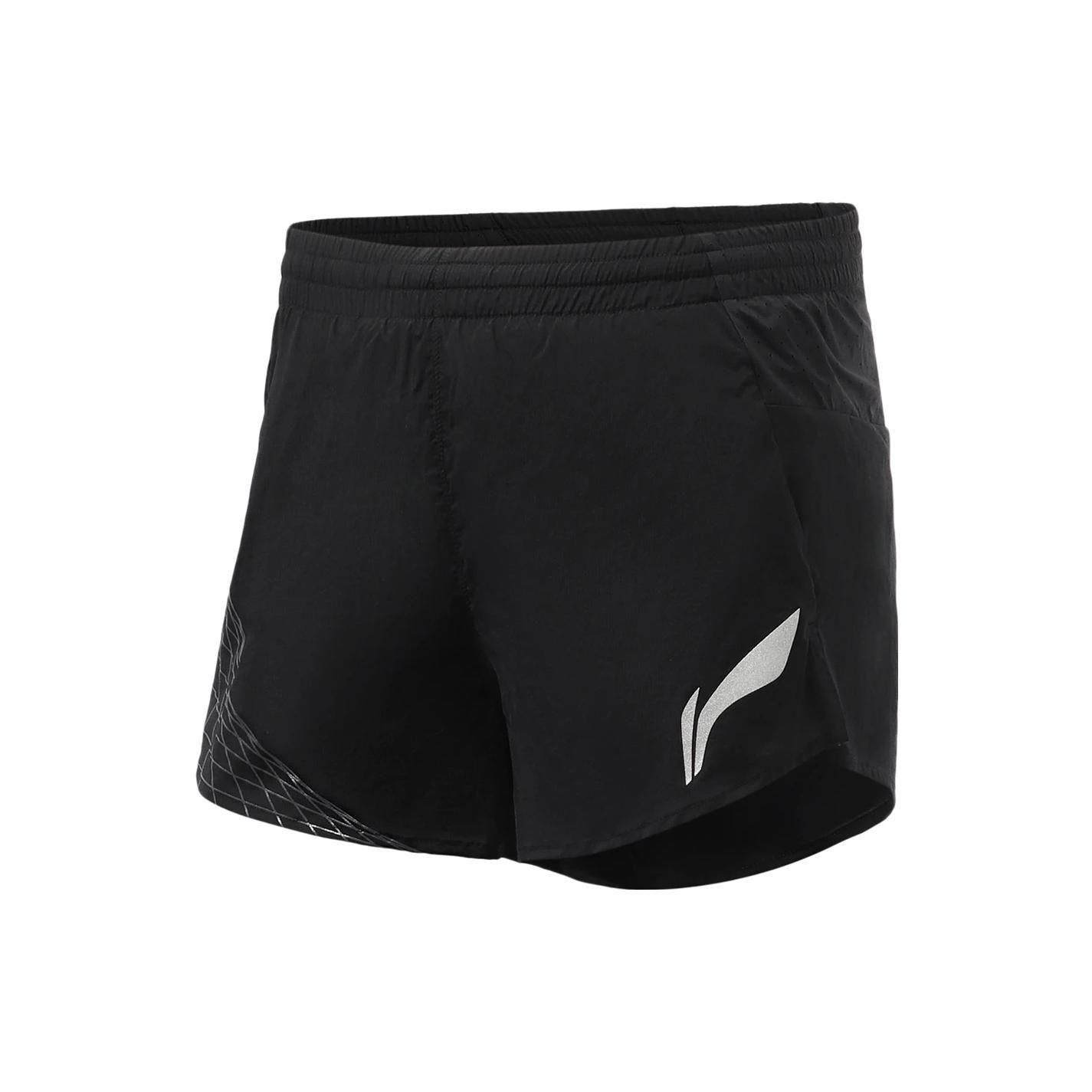 Li Ning Running Series однотонные светоотражающие прямые шорты с логотипом женские шорты черного цвета AKSR320-2 XXL
Li Ning Running Series однотонные светоотражающие прямые шорты с логотипом женские шорты черного цвета AKSR320-2 XXL