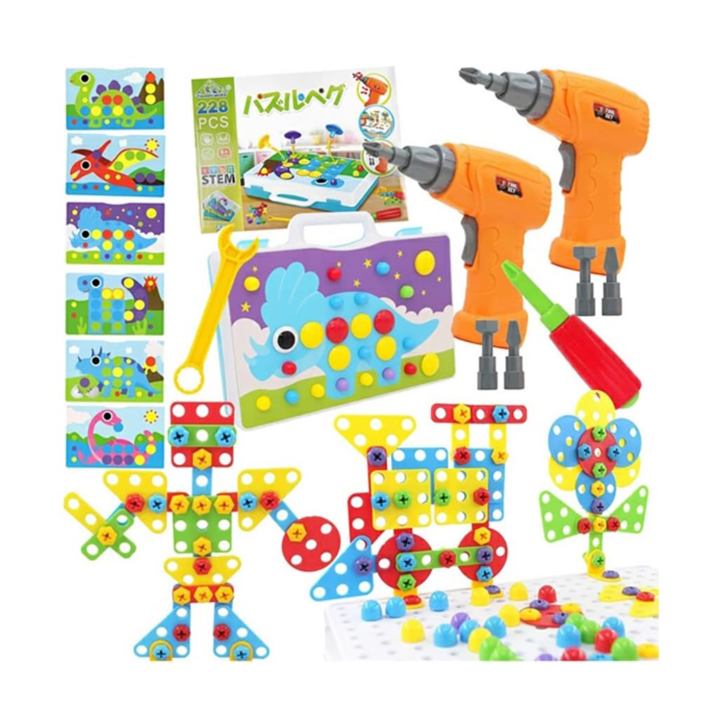 Toy Tool Set, Drill Toy, Carpenter s Toy, 2 Electric Drills, Assemble Toy, Carpenter Play, Boys Screw Toy, Educational Toy Set, Montessori, Toddler
Toy Tool Set, Drill Toy, Carpenter s Toy, 2 Electric Drills, Assemble Toy, Carpenter Play, Boys Screw Toy, Educational Toy Set, Montessori, Toddler