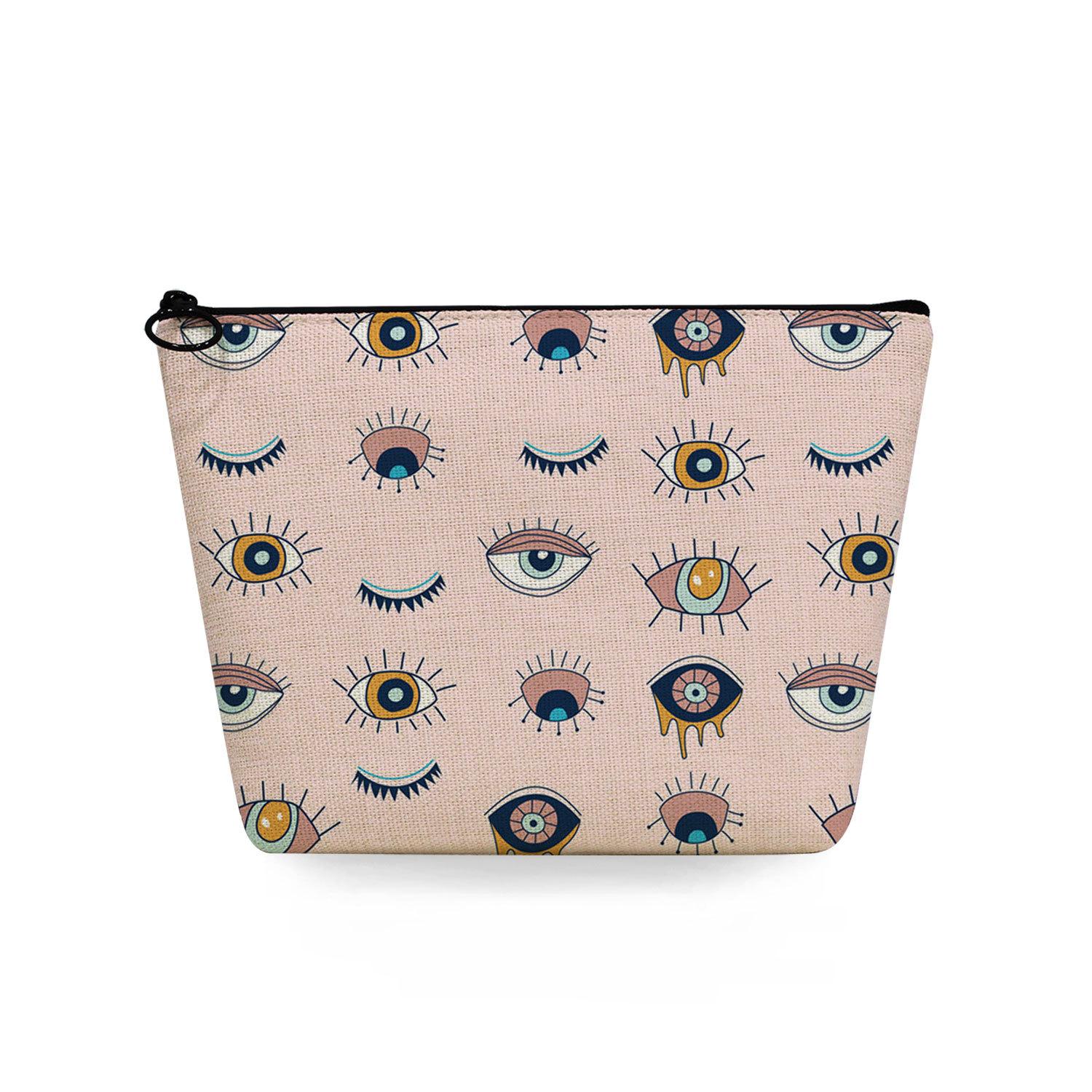 Women Featured Eyes Print Cosmetic Bag Toiletries Organize Travel Storage Case 6769
Women Featured Eyes Print Cosmetic Bag Toiletries Organize Travel Storage Case 6769