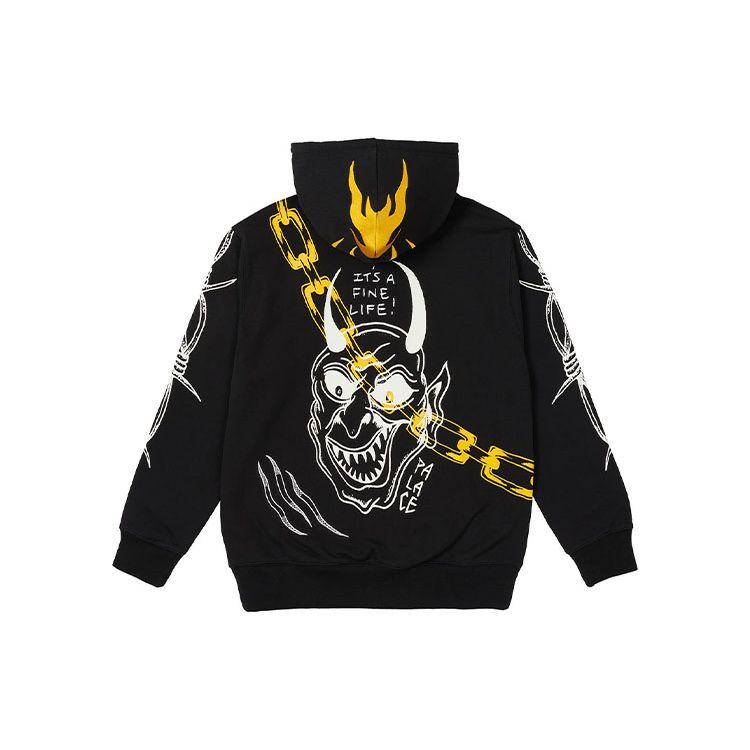 Palace Коллаборация X Lotties с принтом дьявола, свободная толстовка с капюшоном, унисекс, черный цвет P20HD020 L
Palace Коллаборация X Lotties с принтом дьявола, свободная толстовка с капюшоном, унисекс, черный цвет P20HD020 L