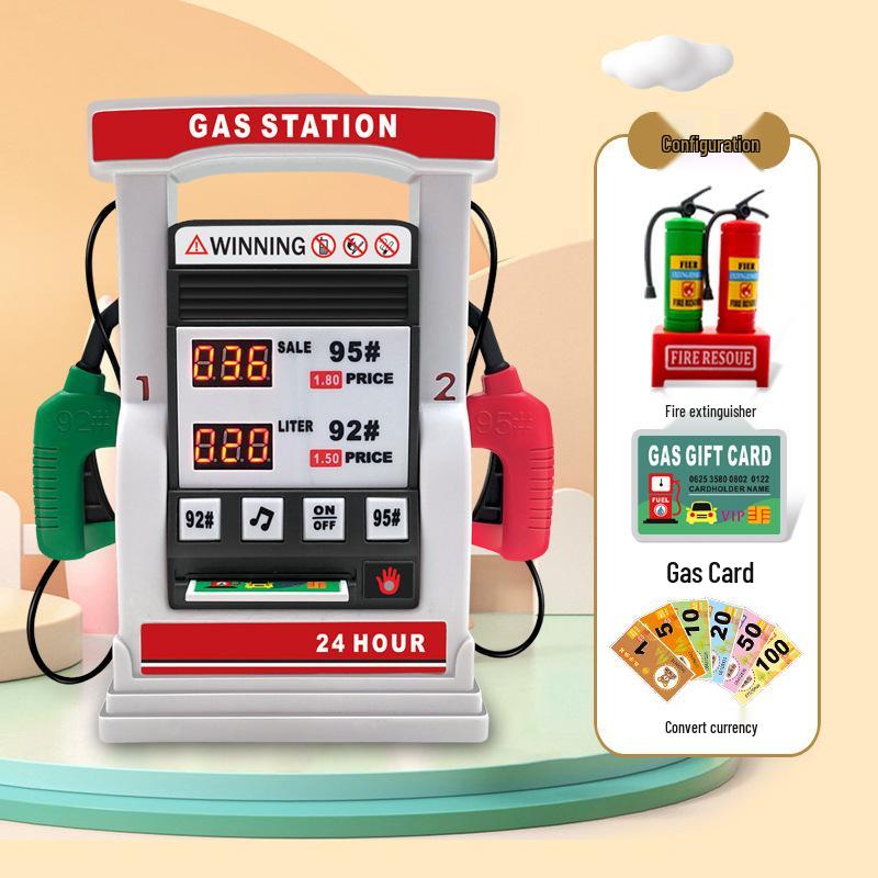 Interactive Cross-Border Gas Station Toy with Voice Prompts and Intelligent Refueling Counter
Interactive Cross-Border Gas Station Toy with Voice Prompts and Intelligent Refueling Counter