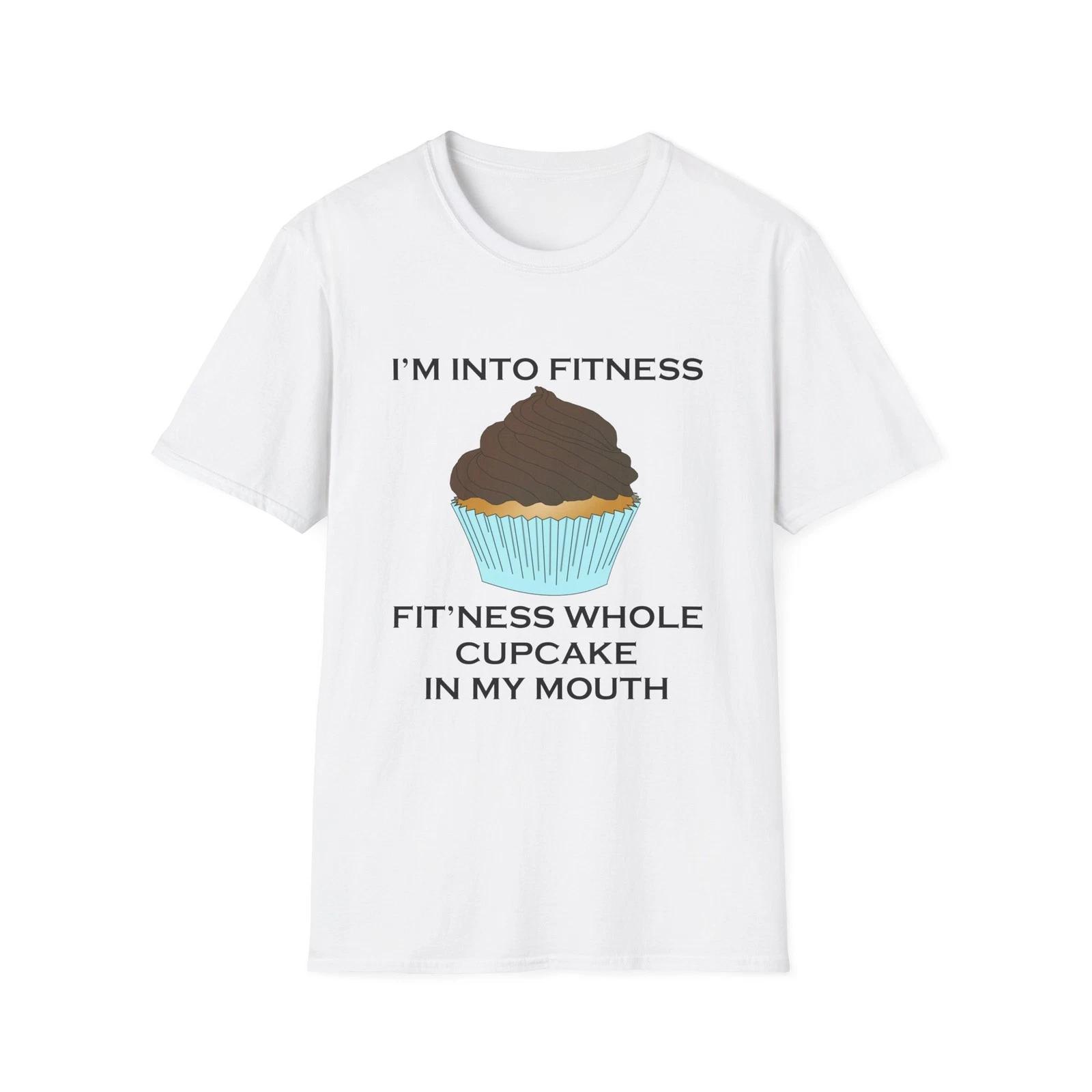 I’m Into Fitness Cupcake Funny Quote White T-Shirt Gift Tee L
I’m Into Fitness Cupcake Funny Quote White T-Shirt Gift Tee L