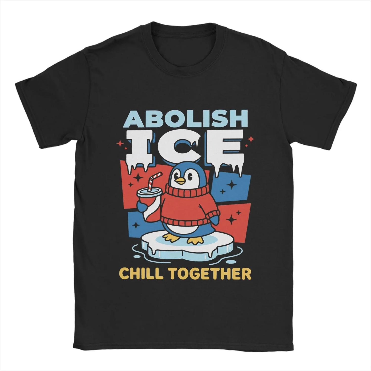 Harajuku T-Shirt Beach Abolish ICE Leisure T Shirts 100% Cotton Tshirt for Men Y2K Basic Pattern Short Sleeve Top Tees S чёрный
Harajuku T-Shirt Beach Abolish ICE Leisure T Shirts 100% Cotton Tshirt for Men Y2K Basic Pattern Short Sleeve Top Tees S чёрный