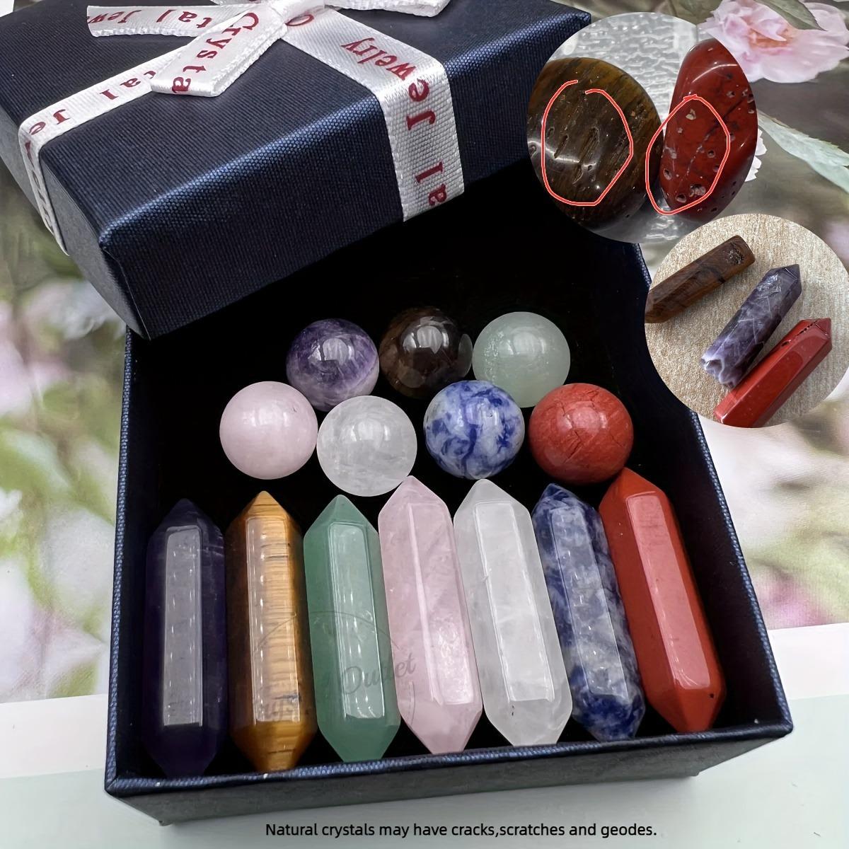 Hexagonal Double-Pointed Set: 7-Piece Irregular Collection in Gift Box
Hexagonal Double-Pointed Set: 7-Piece Irregular Collection in Gift Box