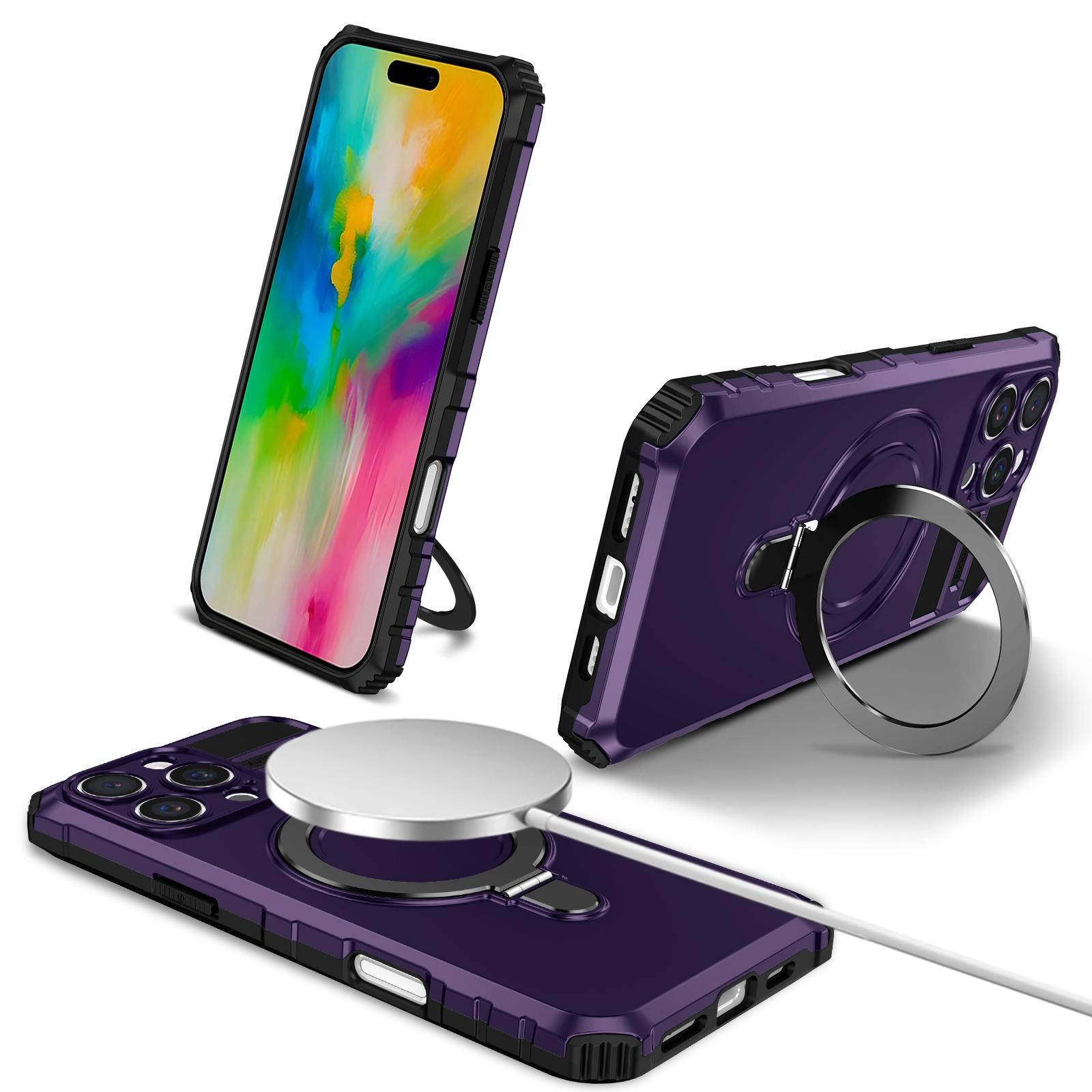 Чохол для iPhone 16 Pro Сумісний з MagSafe ПК+ТПУ Чохол для телефону з кільцем-підставкою F
Чохол для iPhone 16 Pro Сумісний з MagSafe ПК+ТПУ Чохол для телефону з кільцем-підставкою F