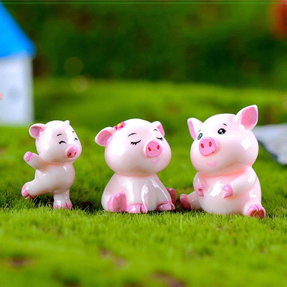Craft Figure Home Decor Decoration 4pcs Miniature Fairy Statue Resin Cute Pig Family Figurine
Craft Figure Home Decor Decoration 4pcs Miniature Fairy Statue Resin Cute Pig Family Figurine