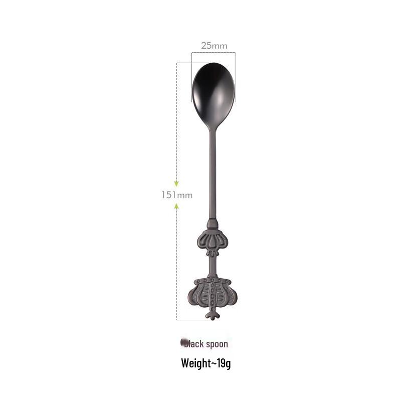 Ru Han Creative Double Crown Stainless Steel Spoon
Ru Han Creative Double Crown Stainless Steel Spoon