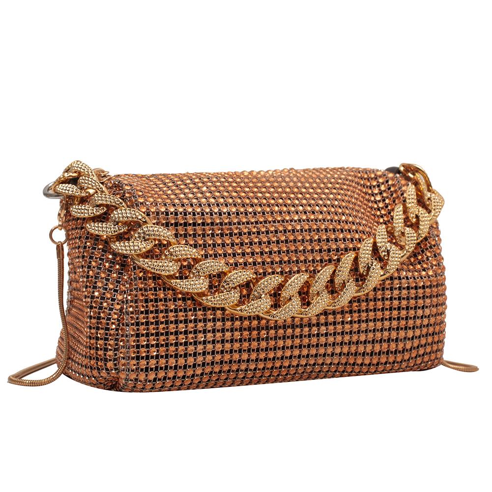 Повседневные бриллианты Crossbody Сумки Женщины Стразы Цепочка Tote Сумочка (Золото)
Повседневные бриллианты Crossbody Сумки Женщины Стразы Цепочка Tote Сумочка (Золото)