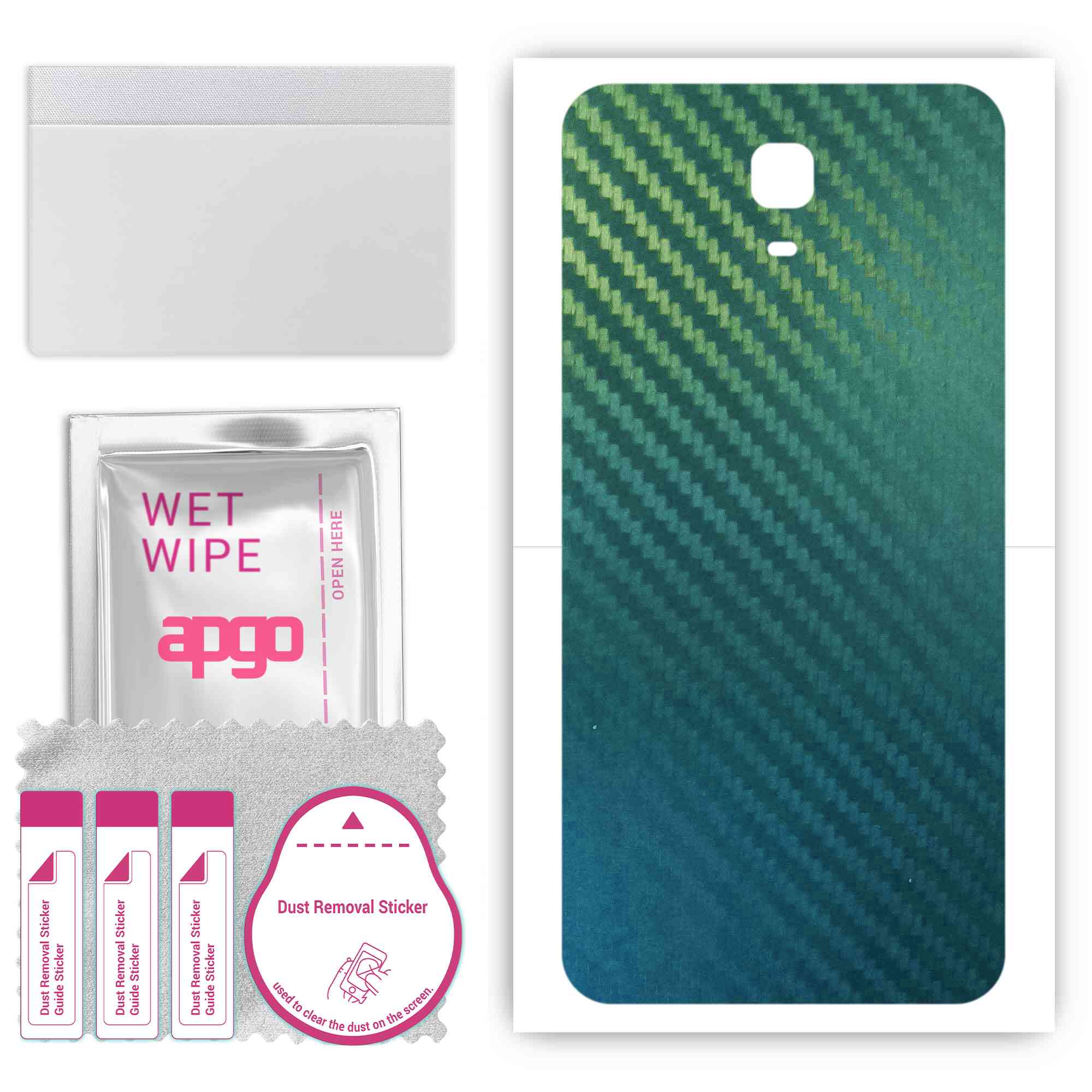 apgo Protective Skin Sticker for the back compatible with Oukitel K6000 Plus, Wrap Film, Foil, Vinyl - Pattern Carbon Chameleon CAKA1
apgo Protective Skin Sticker for the back compatible with Oukitel K6000 Plus, Wrap Film, Foil, Vinyl - Pattern Carbon Chameleon CAKA1