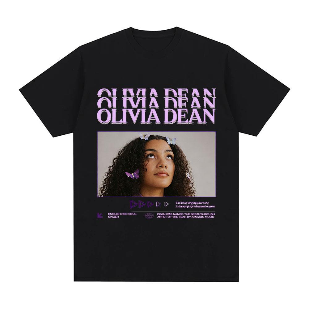 Olivia Dean Graphic Print T-shirt 100% Cotton Tees Hip Hop T Shirt Women and Men Casual Soft Streetwear Fashion O-neck Tops Summer XS чёрный
Olivia Dean Graphic Print T-shirt 100% Cotton Tees Hip Hop T Shirt Women and Men Casual Soft Streetwear Fashion O-neck Tops Summer XS чёрный