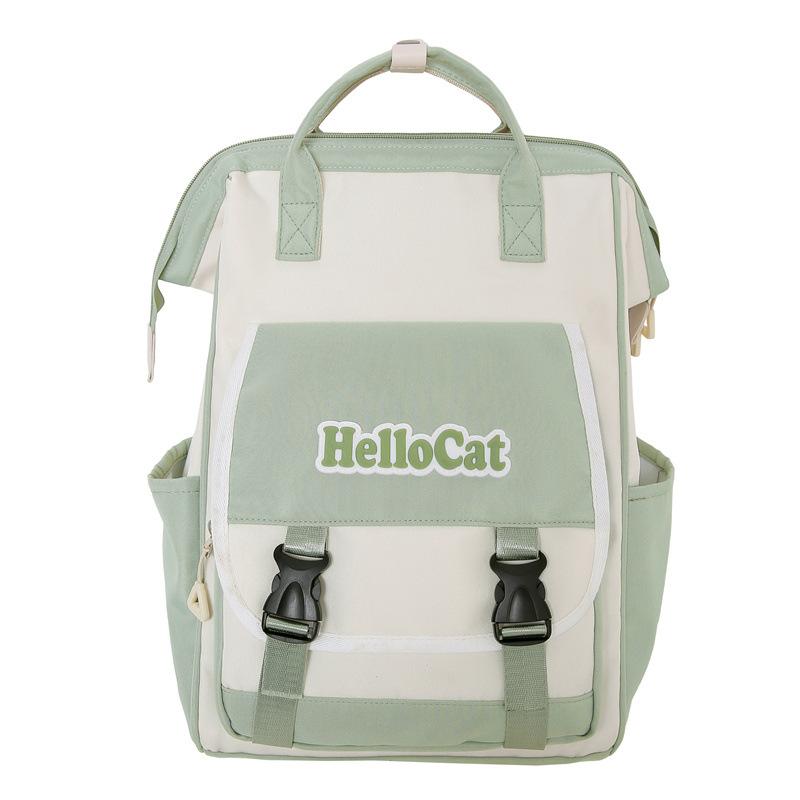 Студенческий стиль, контрастный цвет, студенческий школьный рюкзак, женский новый стиль, чувственный свежий рюкзак, популярный нейлоновый корейский рюкзак
Студенческий стиль, контрастный цвет, студенческий школьный рюкзак, женский новый стиль, чувственный свежий рюкзак, популярный нейлоновый корейский рюкзак