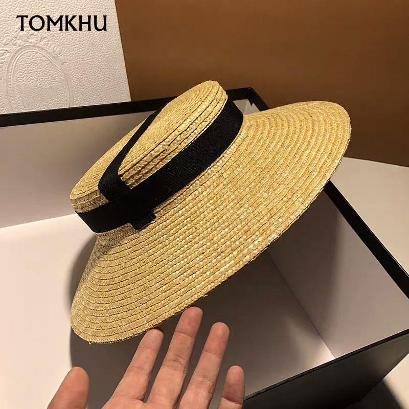 Fashion Handmade Flat-top Straw Hat Women Summer Beach Hat Big Along The French Streamer Seaside Vacation British Retro Sun Hat бежевий
Fashion Handmade Flat-top Straw Hat Women Summer Beach Hat Big Along The French Streamer Seaside Vacation British Retro Sun Hat бежевий