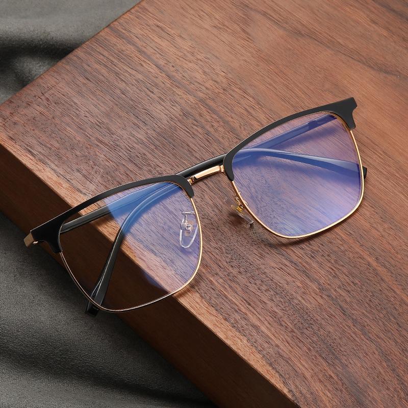 Fashion Retro Business Glasses Anti Blue Light Ultra Light Eyebrow Frame Flat Mirror Women Men Unisex Computer Goggles Fashion Eyewear
Fashion Retro Business Glasses Anti Blue Light Ultra Light Eyebrow Frame Flat Mirror Women Men Unisex Computer Goggles Fashion Eyewear