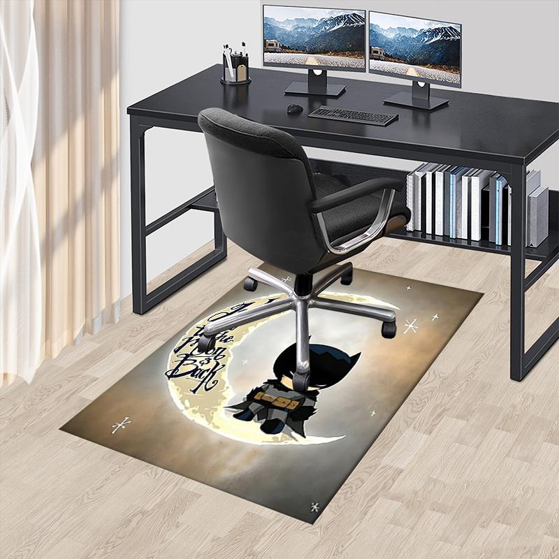 Moon,Batman Office Carpet Chair Mats, Home Decor Dormitory Floor Protector With Anti-Skid Backing, Large Area Coverage, Christmas Decoration 60cm by 90cm
Moon,Batman Office Carpet Chair Mats, Home Decor Dormitory Floor Protector With Anti-Skid Backing, Large Area Coverage, Christmas Decoration 60cm by 90cm