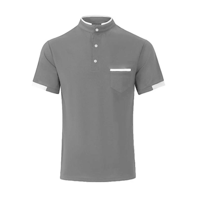 2026 new style men s high-quality summer stand collar short-sleeved polo shirt, high-end business casual spandex men s polo shirt XXXL сірий
2026 new style men s high-quality summer stand collar short-sleeved polo shirt, high-end business casual spandex men s polo shirt XXXL сірий