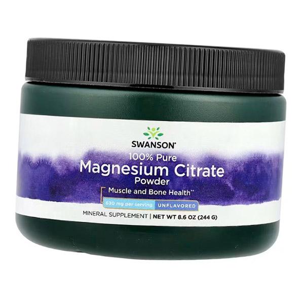 Magnesium Citrate Powder, 100% Pure Magnesium Citrate Powder, Swanson 244g Unflavored (36280202) 244g Unflavored 
Magnesium Citrate Powder, 100% Pure Magnesium Citrate Powder, Swanson 244g Unflavored (36280202) 244g Unflavored