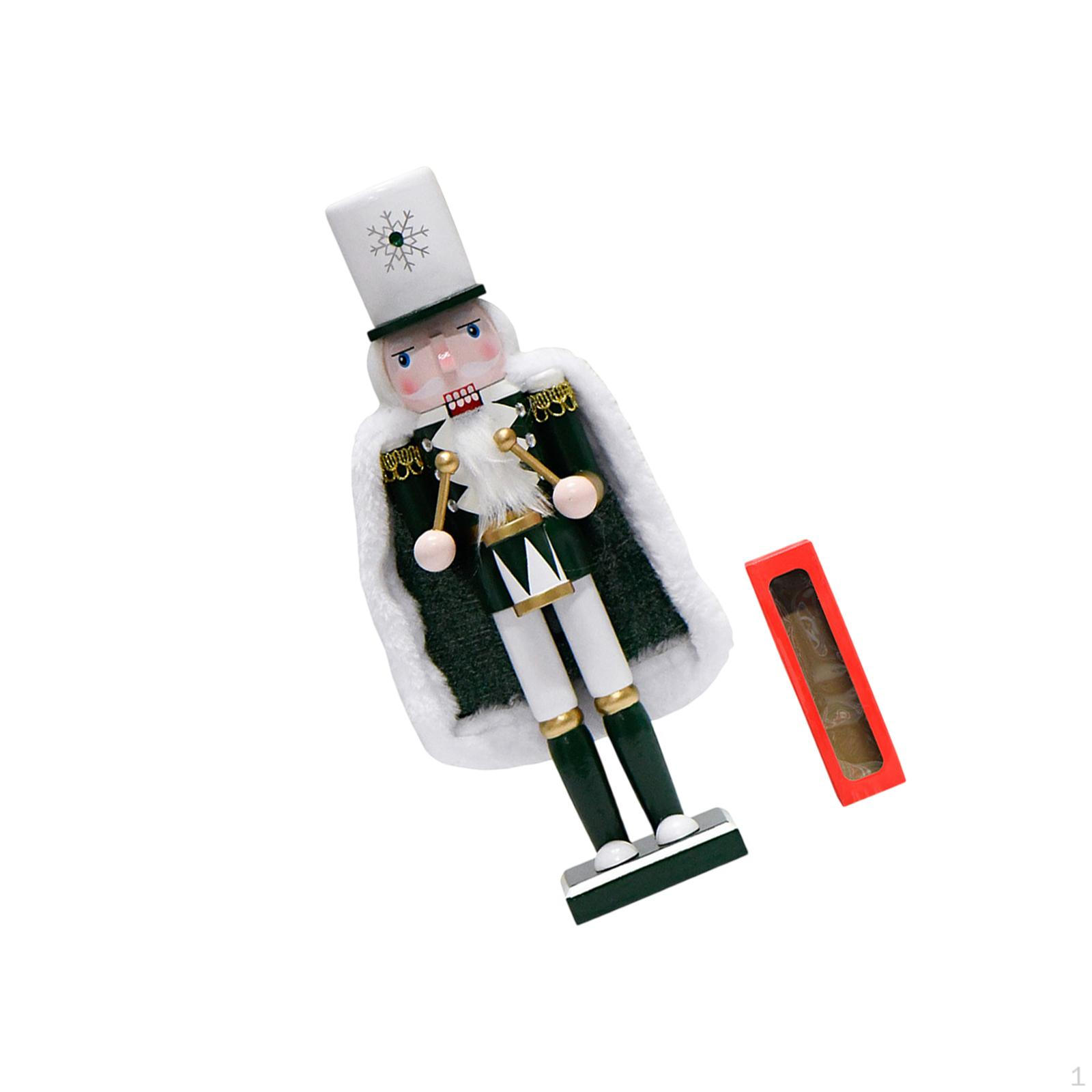 Традиционный деревянный Щелкунчик, король, украшение, рождественский декор, творческая настольная статуя для магазина Snowflake
Традиционный деревянный Щелкунчик, король, украшение, рождественский декор, творческая настольная статуя для магазина Snowflake