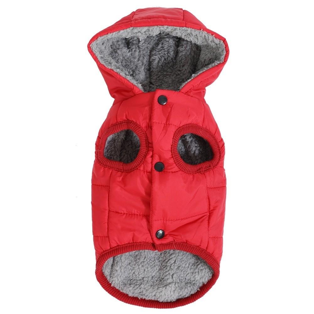 Thickned Plush Puppy Cat Clothes with Hooded Jacket Fashion Warm Coat Pet Supplies XS червоний
Thickned Plush Puppy Cat Clothes with Hooded Jacket Fashion Warm Coat Pet Supplies XS червоний