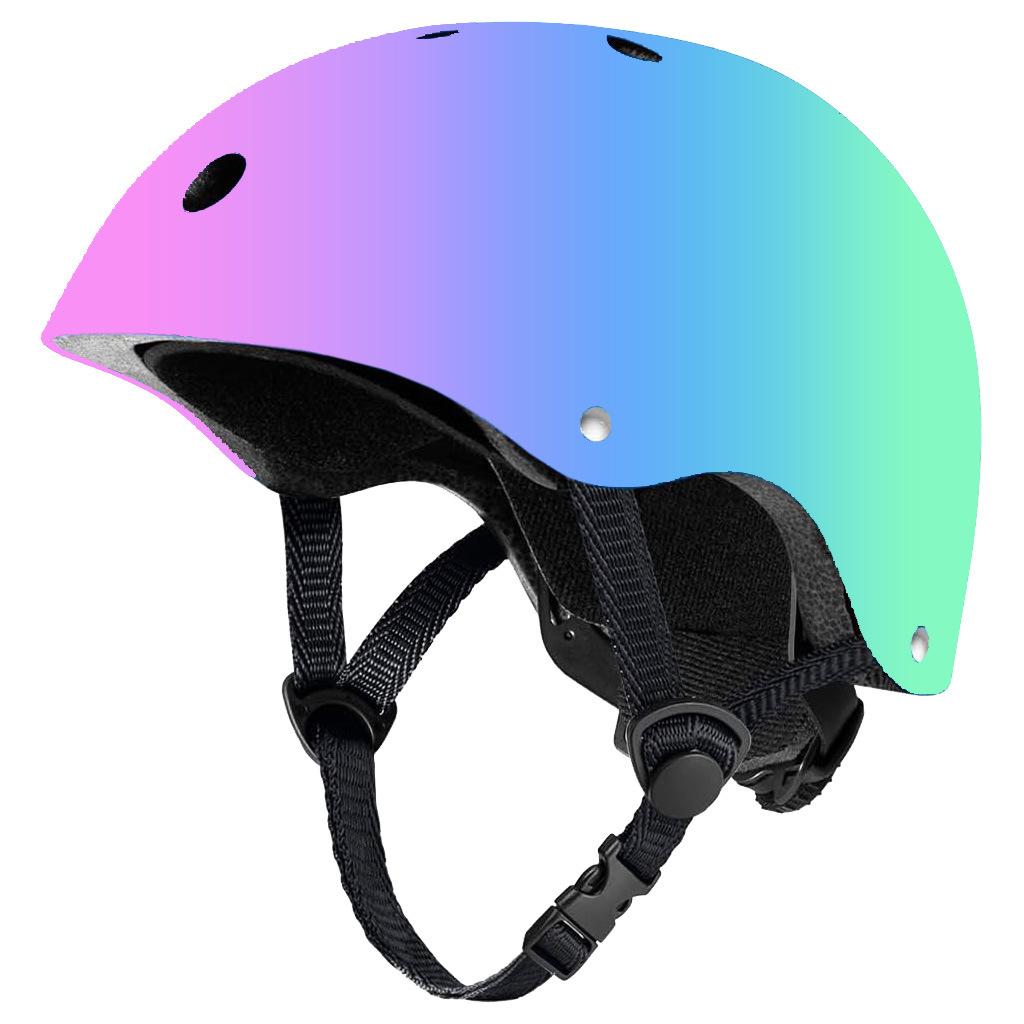 Color gradual change adjustable helmet toddler teen boy girl skateboard bike helmet S
Color gradual change adjustable helmet toddler teen boy girl skateboard bike helmet S