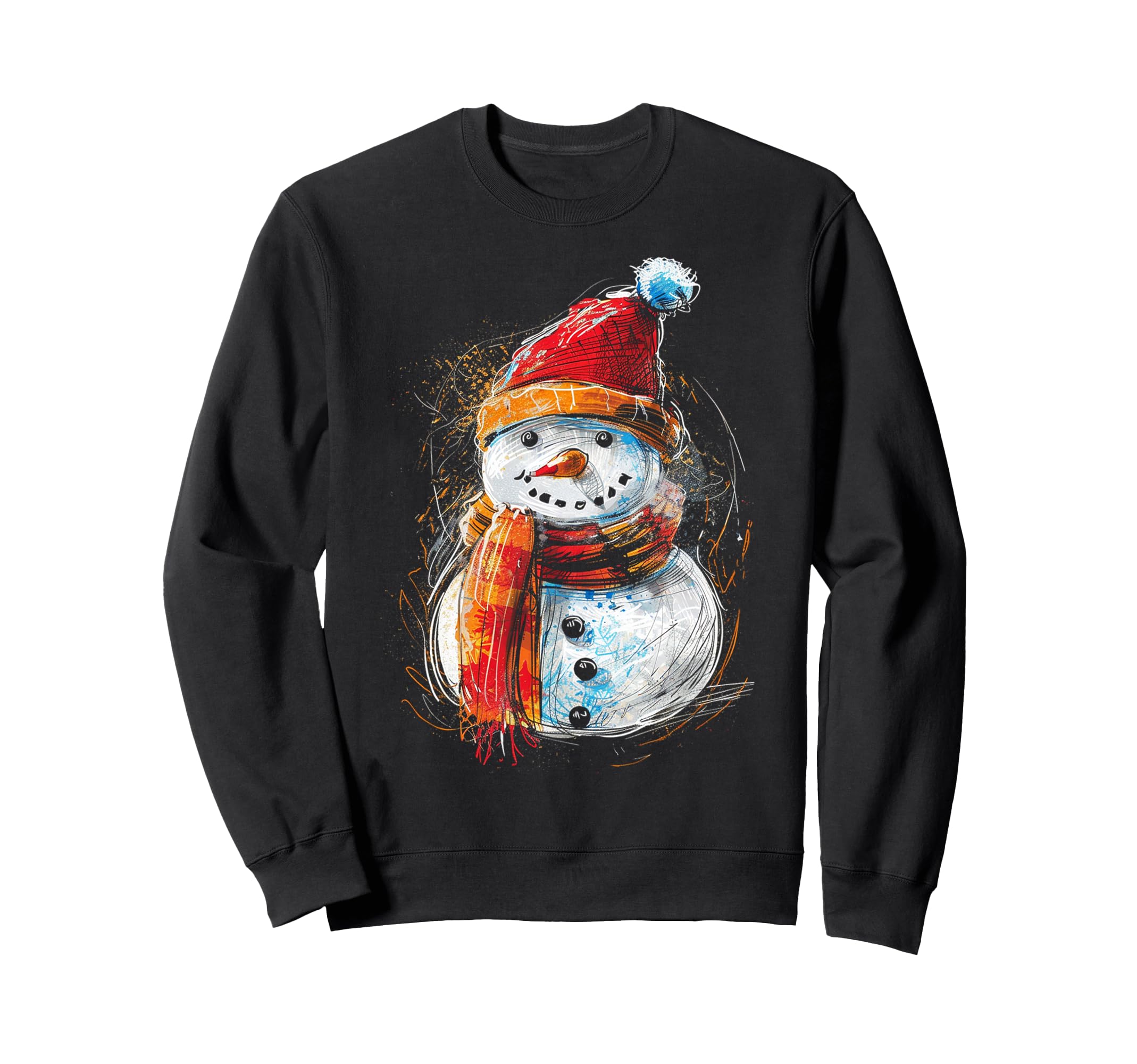 Snowman Christmas motif illustration family snowman sweatshirt X-Mas чёрный
Snowman Christmas motif illustration family snowman sweatshirt X-Mas чёрный